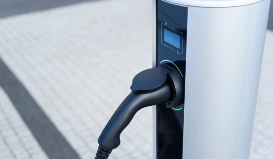 Electric car charging station