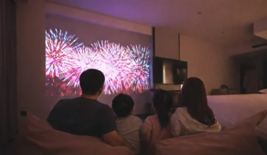 패밀리 슈피리어, 싱글침대 2개와 퀸침대 1개, 오션/시뷰